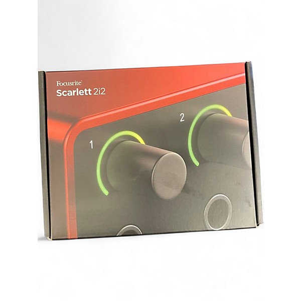 Used Focusrite Scarlett 2i2 Audio Interface