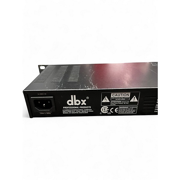 Used dbx 215 Dual 15-Band Graphic Equalizer