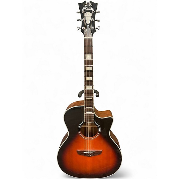 Used D'Angelico PREMIER GRAMERCY CS 2 Color Sunburst Acoustic Electric Guitar