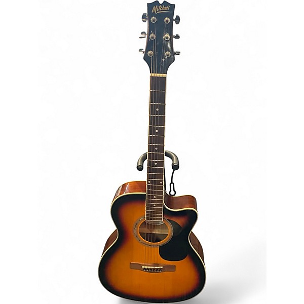 Used Mitchell O120CESB 3 Color Sunburst Acoustic Electric Guitar
