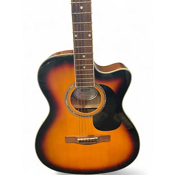 Used Mitchell O120CESB 3 Color Sunburst Acoustic Electric Guitar
