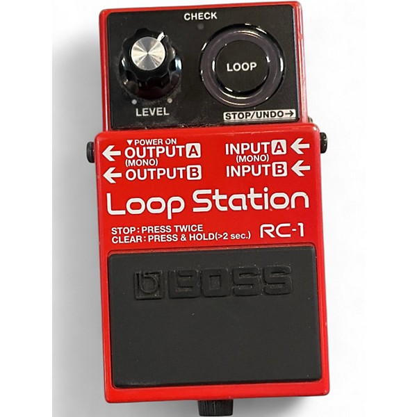 Used BOSS RC1 Loop Station Pedal