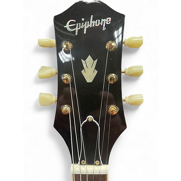 Used Epiphone Inspired by Gibson (IG) ES-345 Tri Burst Hollow Body Electric Guitar