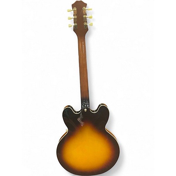 Used Epiphone Inspired by Gibson (IG) ES-345 Tri Burst Hollow Body Electric Guitar