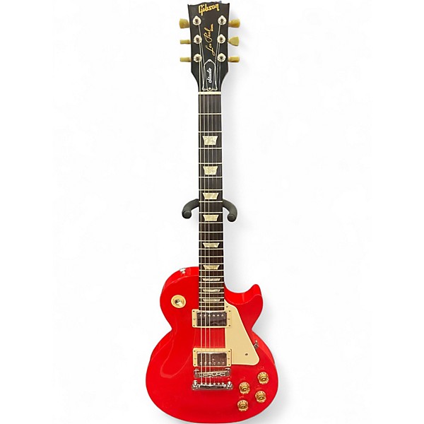 Used Gibson Les Paul Studio T Radiant Red Solid Body Electric Guitar