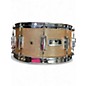 Used Pearl 5.5X14 Fiberglass Snare Gold Sparkle Drum