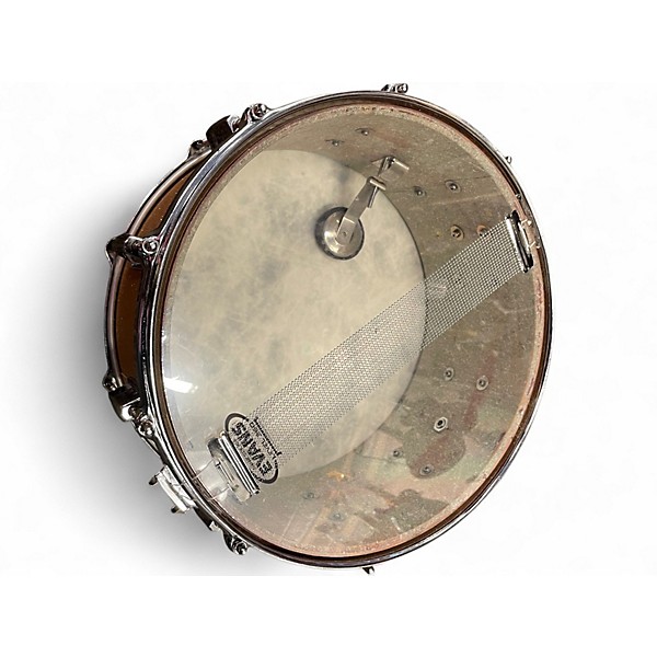 Used Pearl 5.5X14 Fiberglass Snare Gold Sparkle Drum