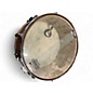 Used Pearl 5.5X14 Fiberglass Snare Gold Sparkle Drum