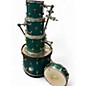 Used SONOR 5 Piece Sonic Plus Teal Drum Kit thumbnail