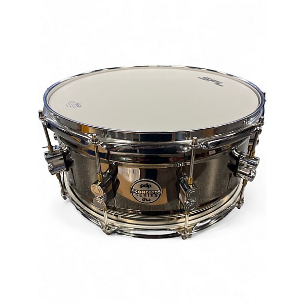 Used PDP by DW 14X6.5 Concept Series Snare Black Nickel over Chrome Drum