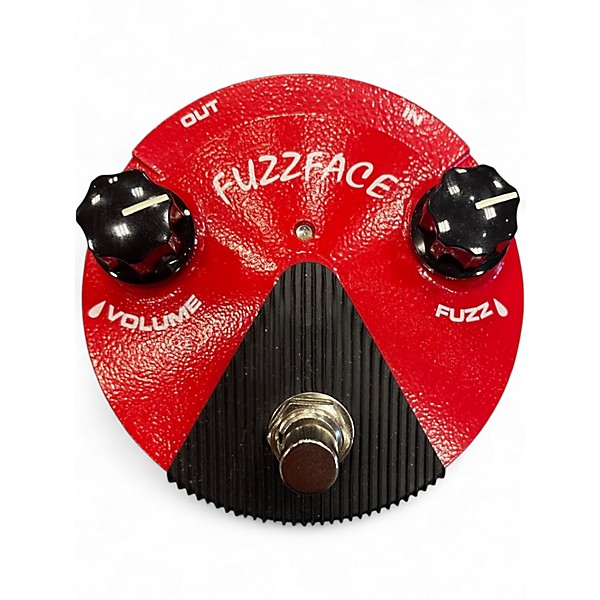 Used Dunlop Germanium Fuzz Face Mini Red Effect Pedal