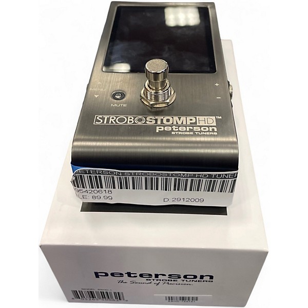 Used Peterson STROBOSTOMP HD Tuner Pedal