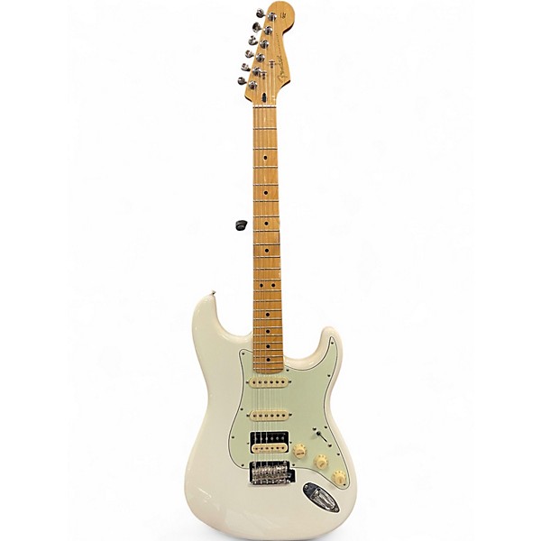 Used Fender PLAYER STRATOCASTER 75TH ANNIVERSARY Polar White Solid Body Electric Guitar