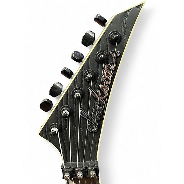 Used Jackson JEFF LOOMIS PRO SERIES BLACK ASH Solid Body Electric Guitar