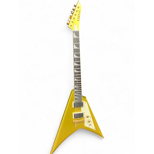 Used ESP LTD KHV Gold Solid Body Electric Guitar