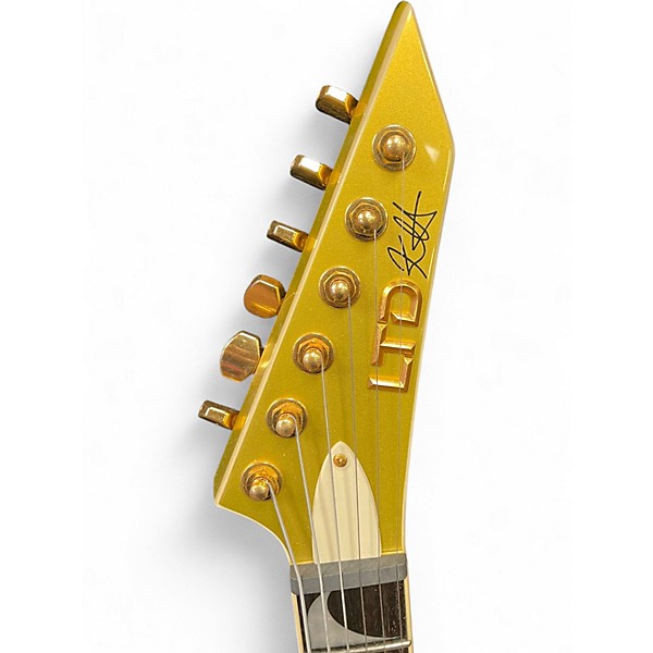 Used ESP LTD KHV Gold Solid Body Electric Guitar