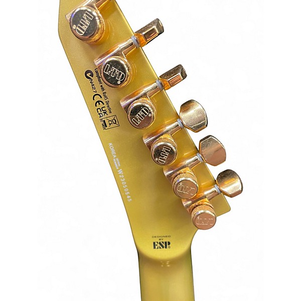 Used ESP LTD KHV Gold Solid Body Electric Guitar