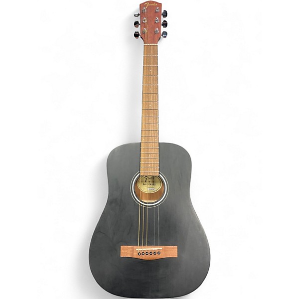 Used Fender FA15 Black Acoustic Guitar