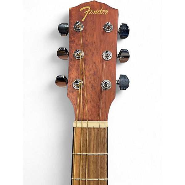 Used Fender FA15 Black Acoustic Guitar