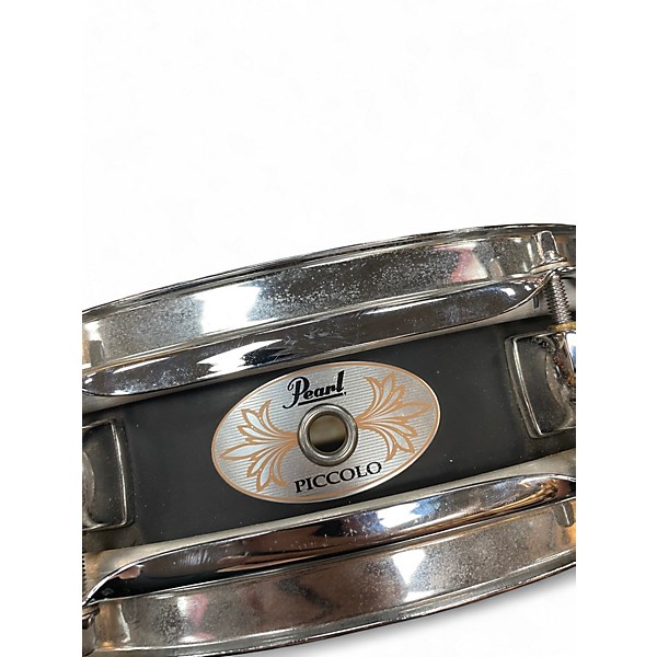 Used Pearl 13in Power Piccolo Snare Black Drum