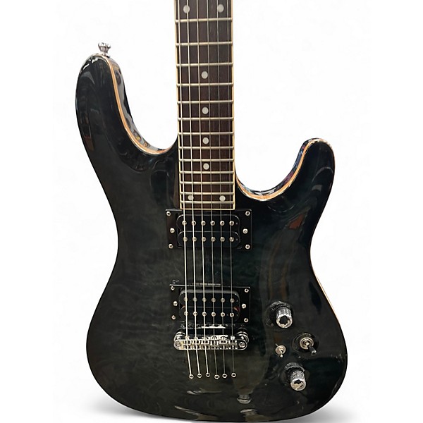 Used Spear THORN SERIES Green Solid Body Electric Guitar