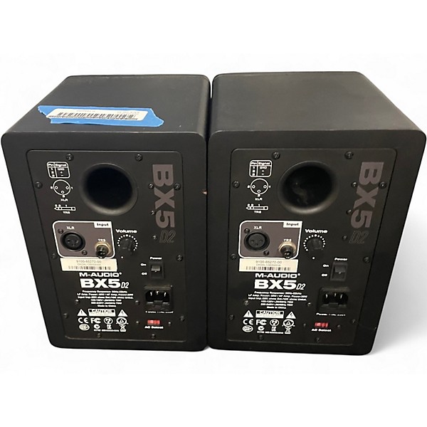Used M-Audio BX5 D2 Pair Powered Monitor