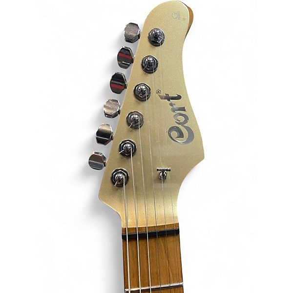 Used Cort G300 PRO METALLICGOLD Solid Body Electric Guitar