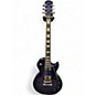 Used 2025 Epiphone Les Paul Custom Widow Purple Burst Solid Body Electric Guitar thumbnail