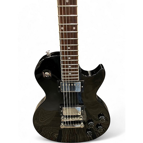 Used Epiphone LES PAUL TRIBUTE Black Solid Body Electric Guitar