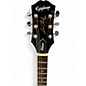 Used Epiphone LES PAUL TRIBUTE Black Solid Body Electric Guitar