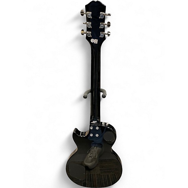 Used Epiphone LES PAUL TRIBUTE Black Solid Body Electric Guitar