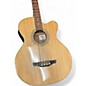 Used Takamine EGB255SC Acoustic Electric Natural Acoustic Bass Guitar