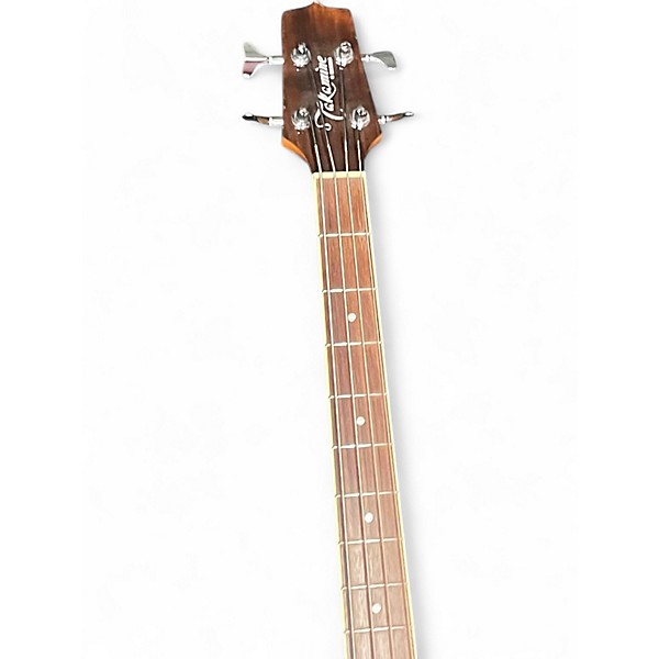 Used Takamine EGB255SC Acoustic Electric Natural Acoustic Bass Guitar