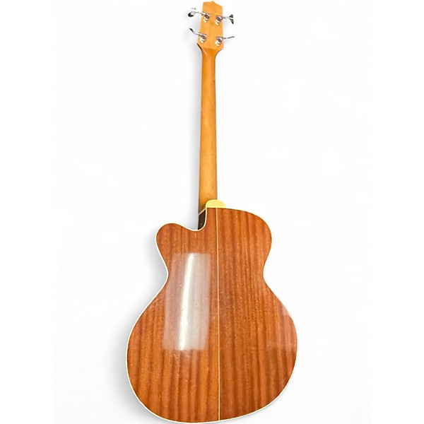 Used Takamine EGB255SC Acoustic Electric Natural Acoustic Bass Guitar