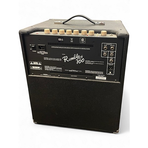 Used Fender Rumble 100 1x15 100W Bass Combo Amp
