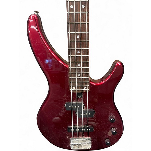 Used Yamaha TRBX174 Metallic Red Electric Bass Guitar