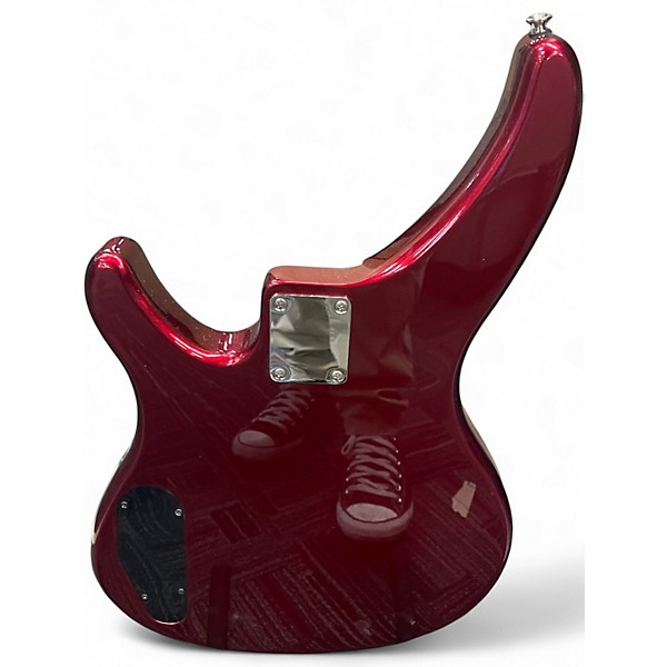 Used Yamaha TRBX174 Metallic Red Electric Bass Guitar