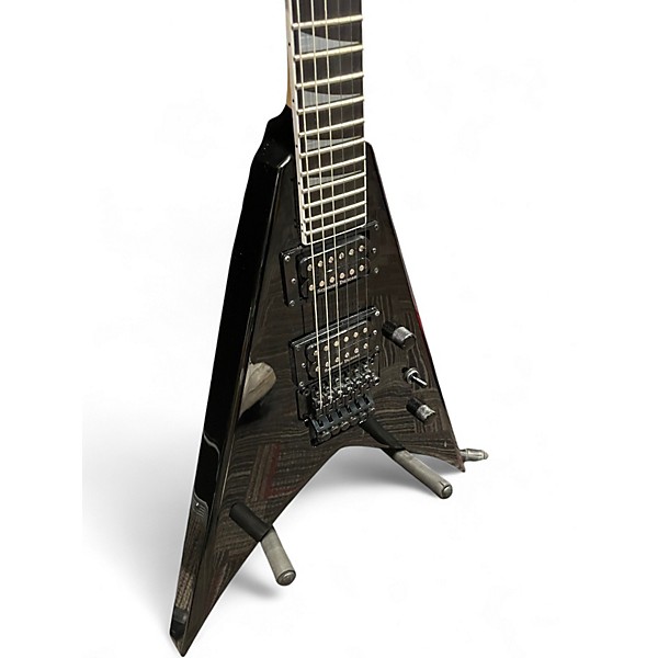 Used Jackson pro series king v Black Solid Body Electric Guitar