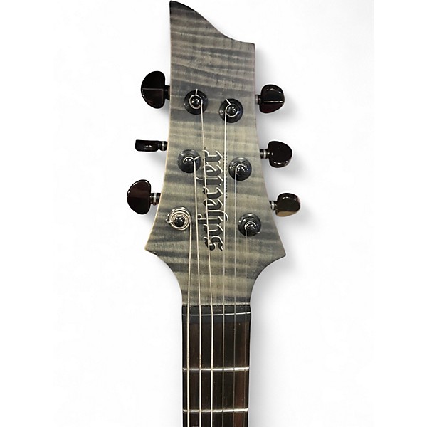 Used Schecter Guitar Research Sunset Extreme Green Solid Body Electric Guitar
