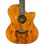 Used Luna Gypsy Spalt Acoustic Electric Natural Acoustic Electric Guitar