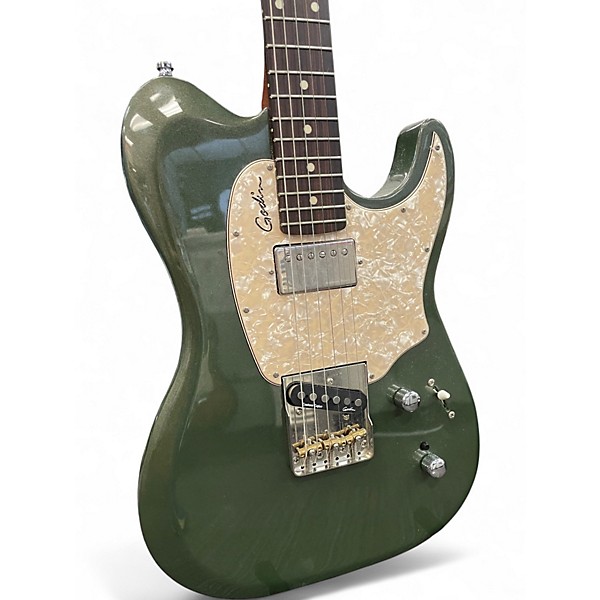 Used Godin STADIUM 59 DESERT GREEN Solid Body Electric Guitar