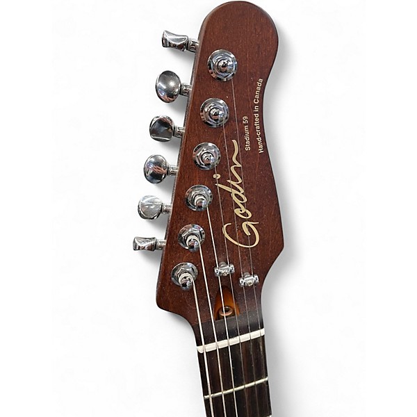 Used Godin STADIUM 59 DESERT GREEN Solid Body Electric Guitar