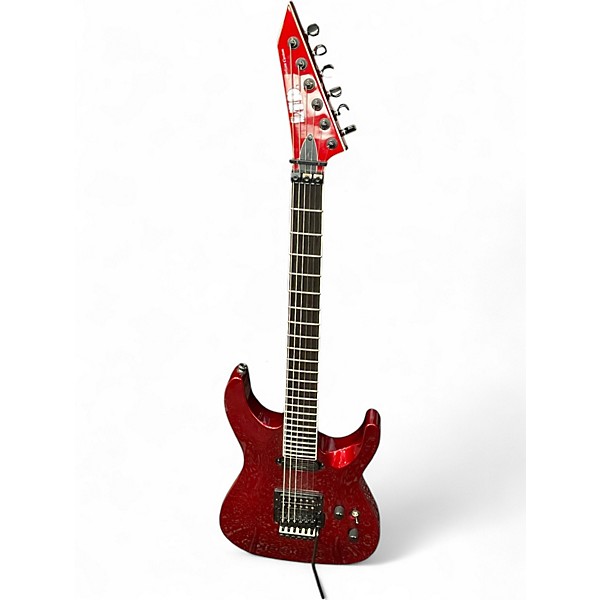 Used ESP LTD HORIZON 87 Metallic Red Solid Body Electric Guitar