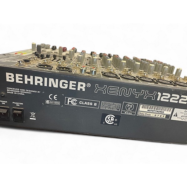 Used Behringer XENYX1222FX Unpowered Mixer