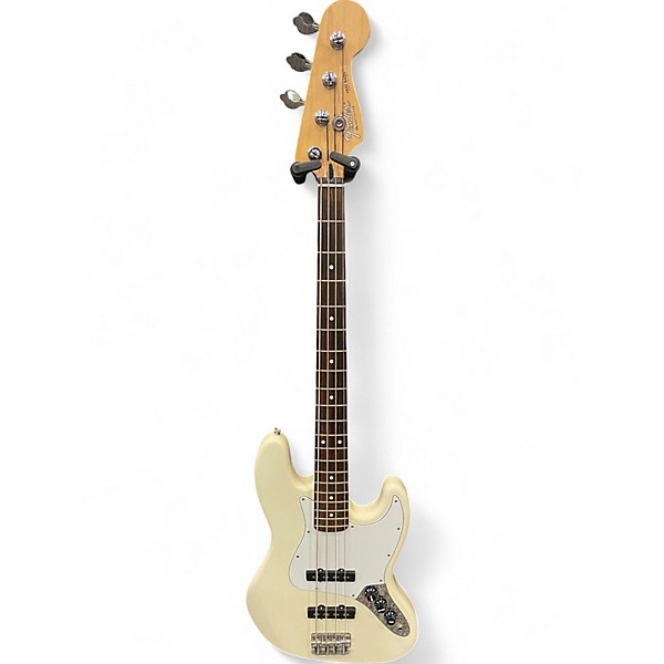 Used Fender JAZZ BASS White Electric Bass Guitar