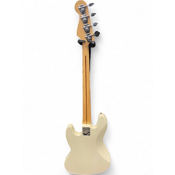 Used Fender JAZZ BASS White Electric Bass Guitar