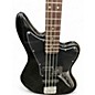 Used Squier Vintage Modified Jaguar Bass Black Electric Bass Guitar