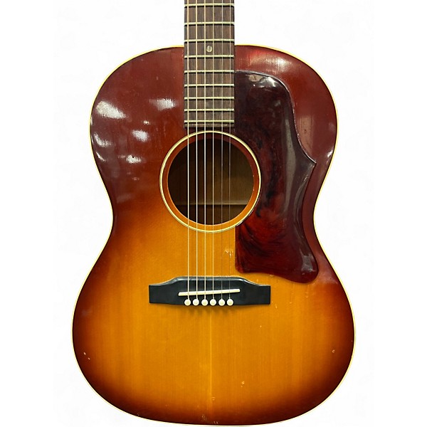 Vintage 1960s Gibson lg1 Sunburst Acoustic Guitar