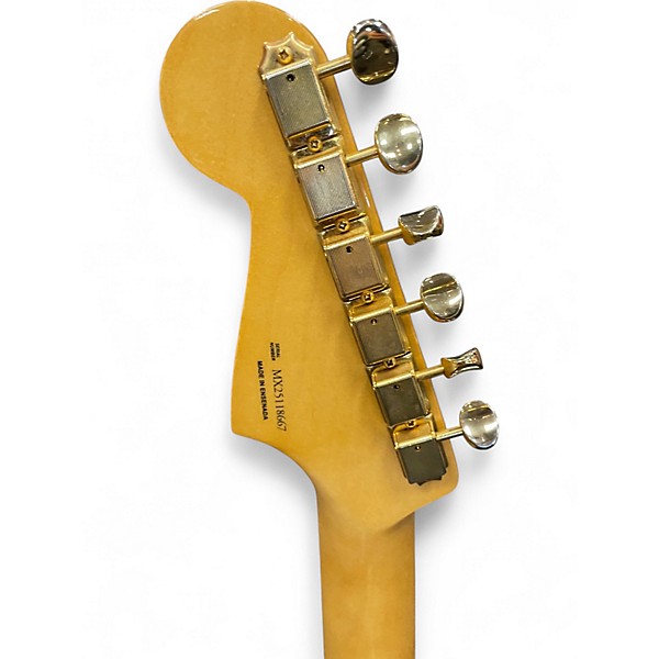 Used Fender Player Stratocaster Satin Red Solid Body Electric Guitar