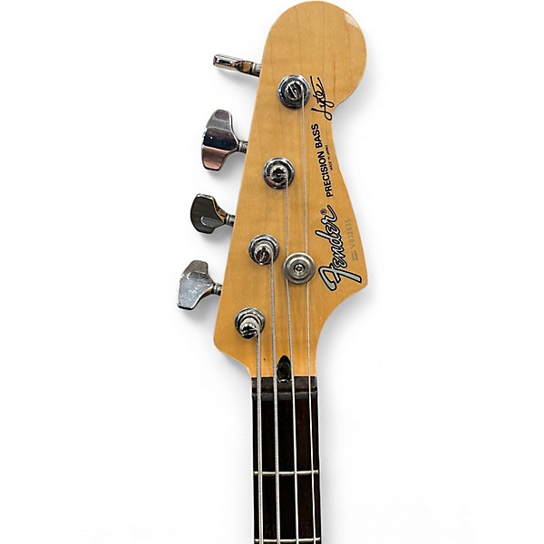 Used Fender PERCISION BASS LYTE Candy Apple Red Metallic Electric Bass Guitar
